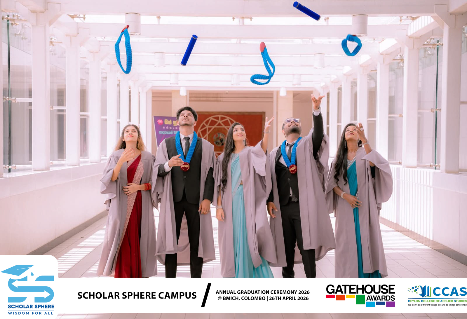 Cap Toss — Scholar Sphere Campus