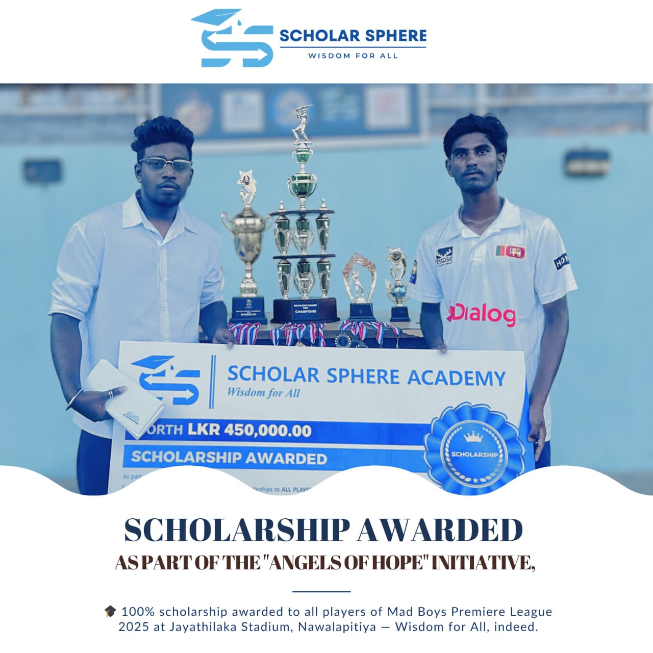 Scholarships for Young Cricketers
